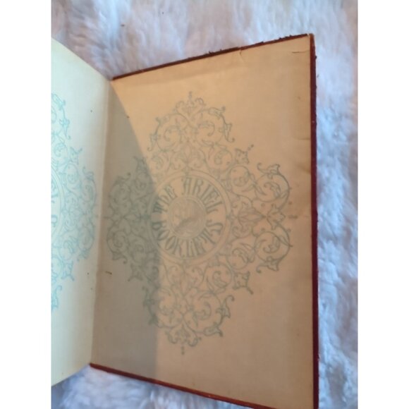 Enoch Arden And Maud Alfred Lord Tennyson Red Leather Putnams Sons Ariel Booklet - Picture 14 of 15